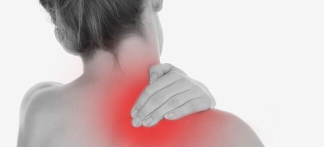 Dolor con osteocondrosis cervical